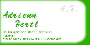 adrienn hertl business card